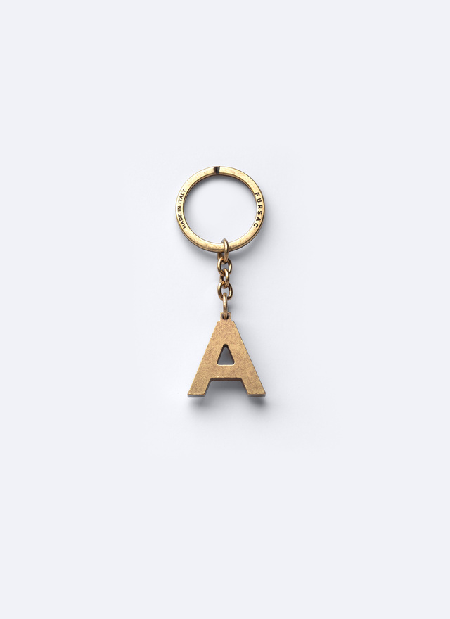 Men's golden brass key rings Fursac - B3CLEA-AB01-92