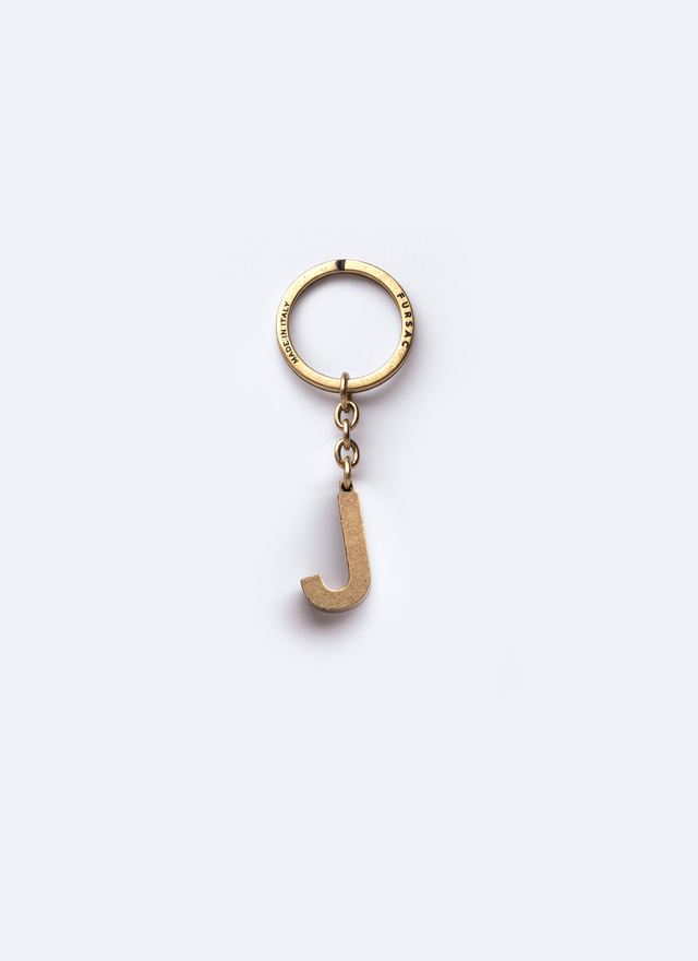 Men's golden brass key rings Fursac - B3CLEJ-AB01-92