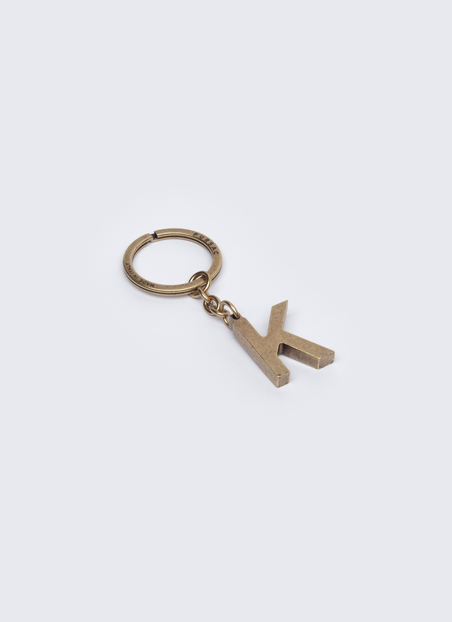 Men's key rings golden brass brass Fursac - B3CLEK-AB01-92