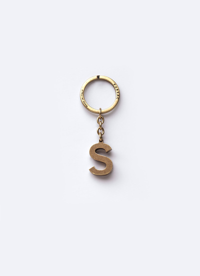 Men's golden brass key rings Fursac - B3CLES-AB01-92