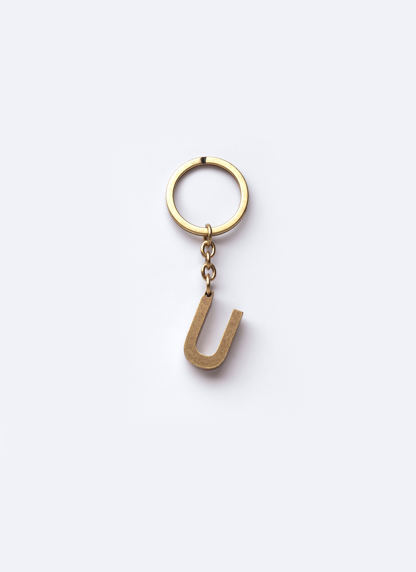 Men's golden brass key rings Fursac - B3CLEU-AB01-92