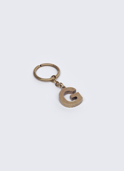 Men's key rings golden brass brass Fursac - PERB3CLEG-AB01/92
