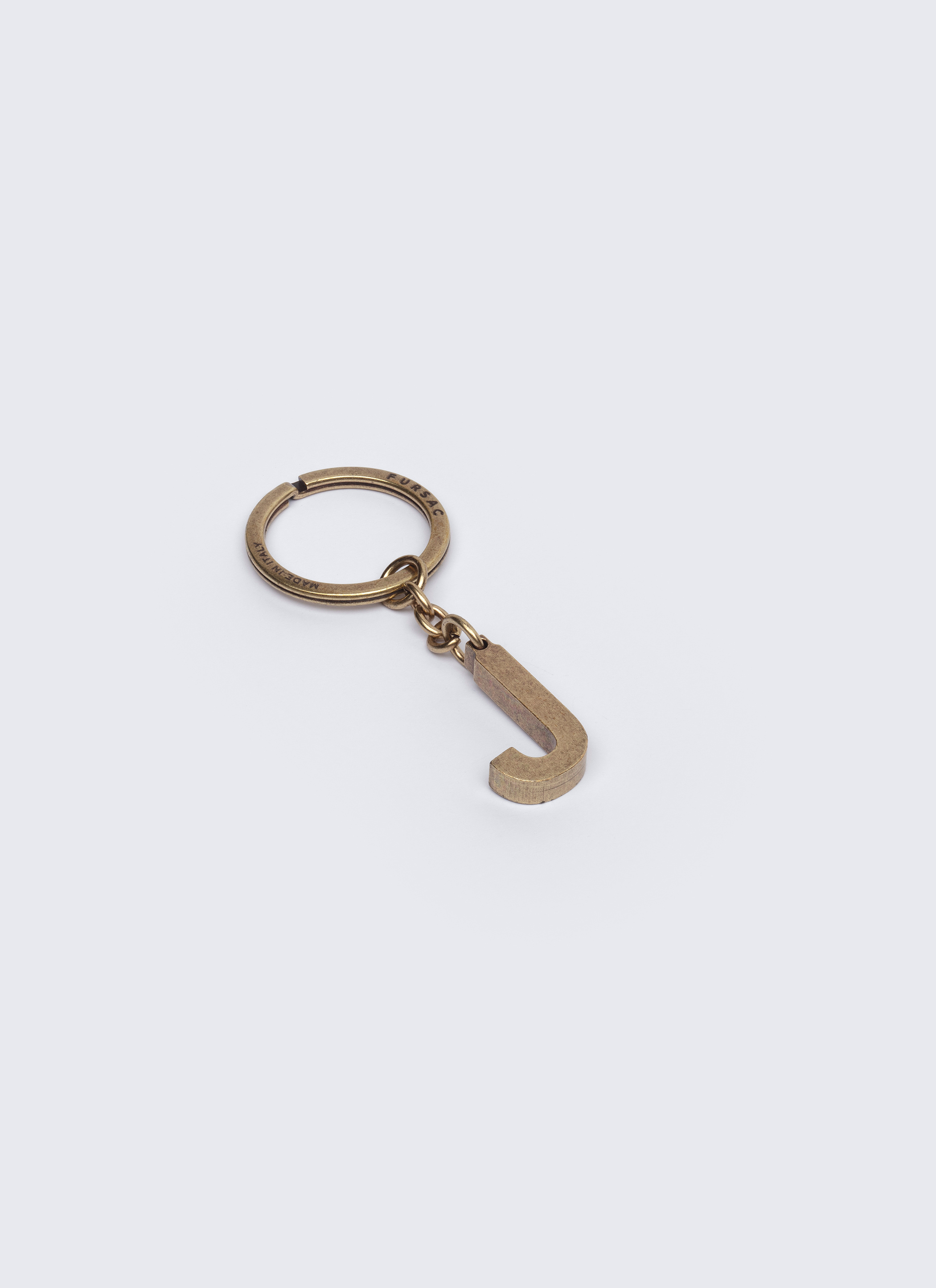 Golden brass key rings PERB3CLEJAB01/92 Men's key rings