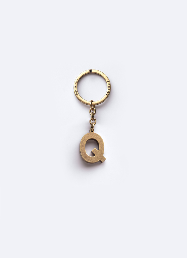 Men's golden brass key rings Fursac - PERB3CLEQ-AB01/92