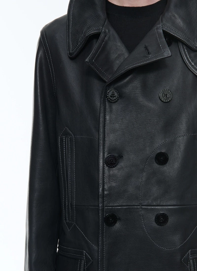 Men's leather jacket Fursac - M3DENO-DL02-B020