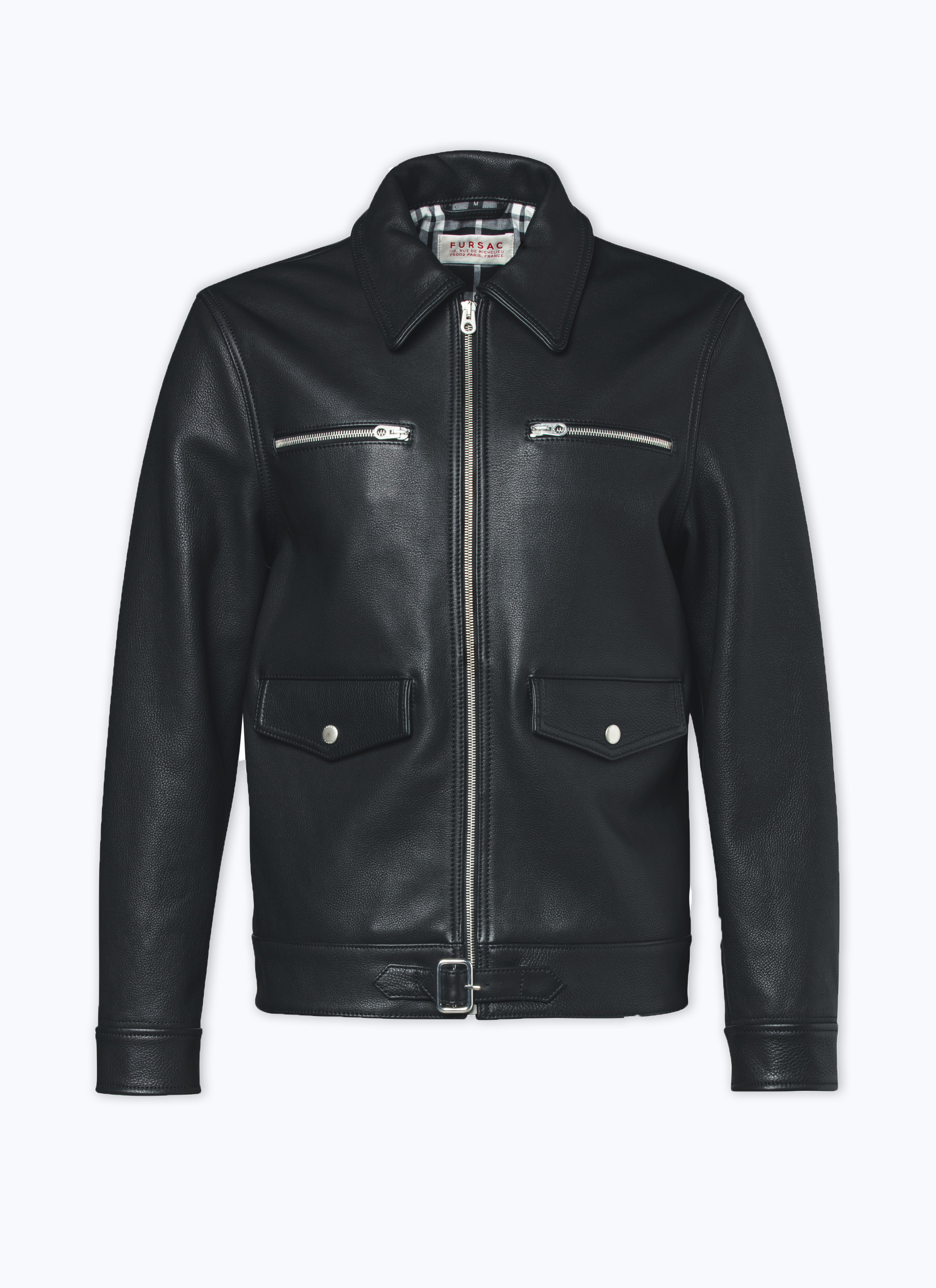 Black Jacket for Men - Fursac - M3DICI-DL04-B020