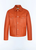 Cow leather jacket - M3JICI-JL05-E014