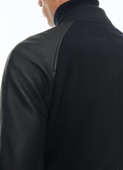 Men's leather jacket Fursac - M3CADY-CM31-D030