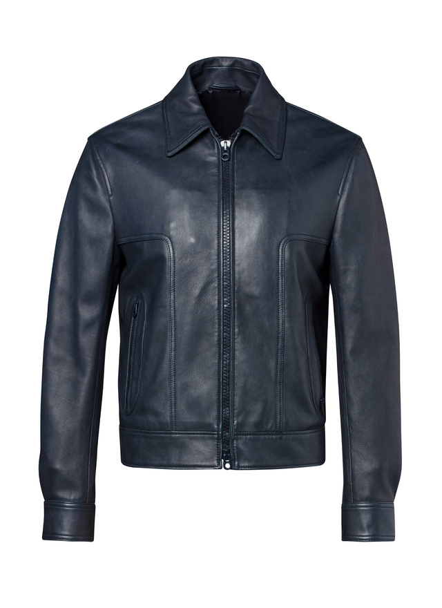Men's lamb leather leather jacket Fursac - M3DANN-DL01-D030