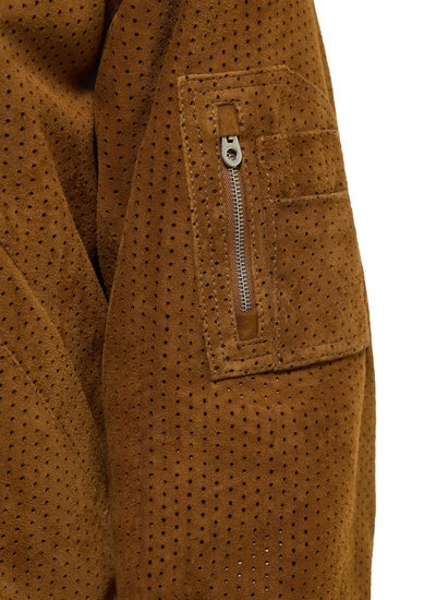 Men's leather jacket Fursac - M3FERF-FL04-A011