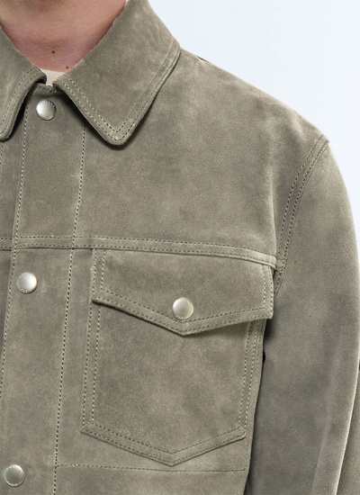 Men's leather jacket Fursac - M3FICI-FL01-G014