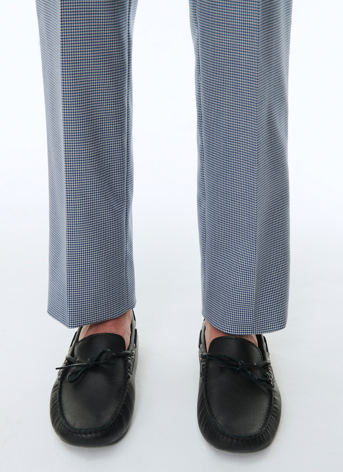 Men's black loafers Fursac - LDRIVE-BL05-20