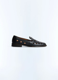 Perforated leather loafers - LSLIPT-FC23-B020