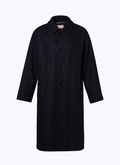 Blended wool coat with a pleat - M3CODE-TM28-30