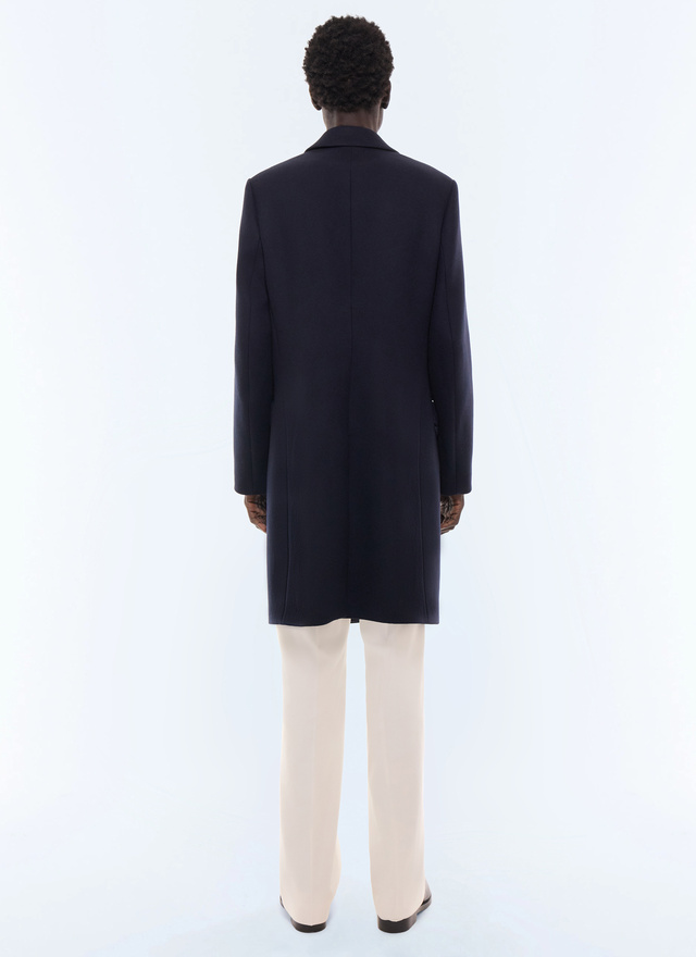 Men's main fabric: 95% virgin wool, 5% cashmerelining: 100% viscose long coat Fursac - M3LAMA-LM31-D030