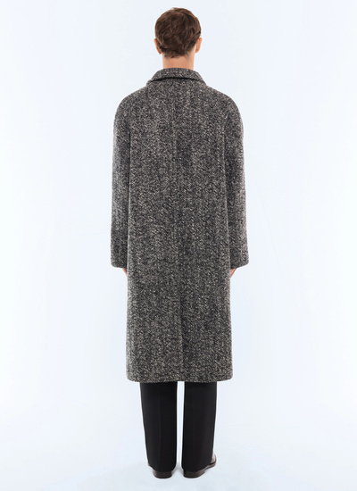 Men's steel long coat Fursac - M3LOVE-LM03-B022