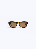 Lunettes de soleil rectangulaires écailles - 22ED2LUNI-VR36/17