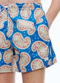Short de bain à imprimé Paisley - 23EP3VAHI-BP03/37