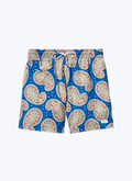 Short de bain à imprimé Paisley - 23EP3VAHI-BP03/37