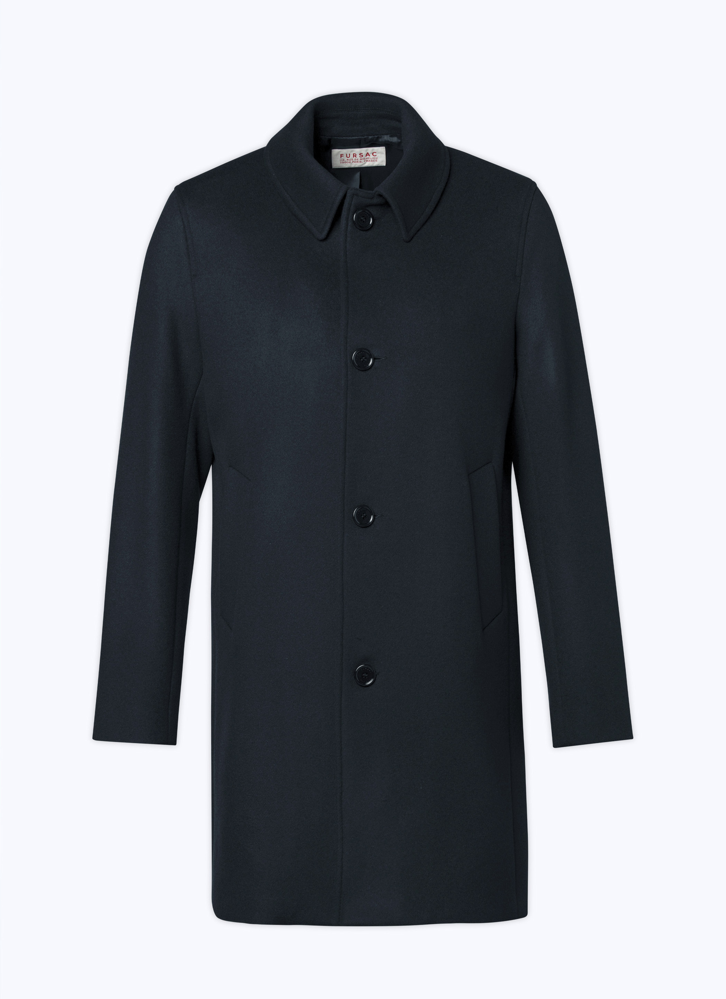 Manteau drap de laine et cachemire homme Fursac - M3CUSH-RM31-31