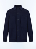Veste en drap de laine double-face - M3FADA-FM13-D030