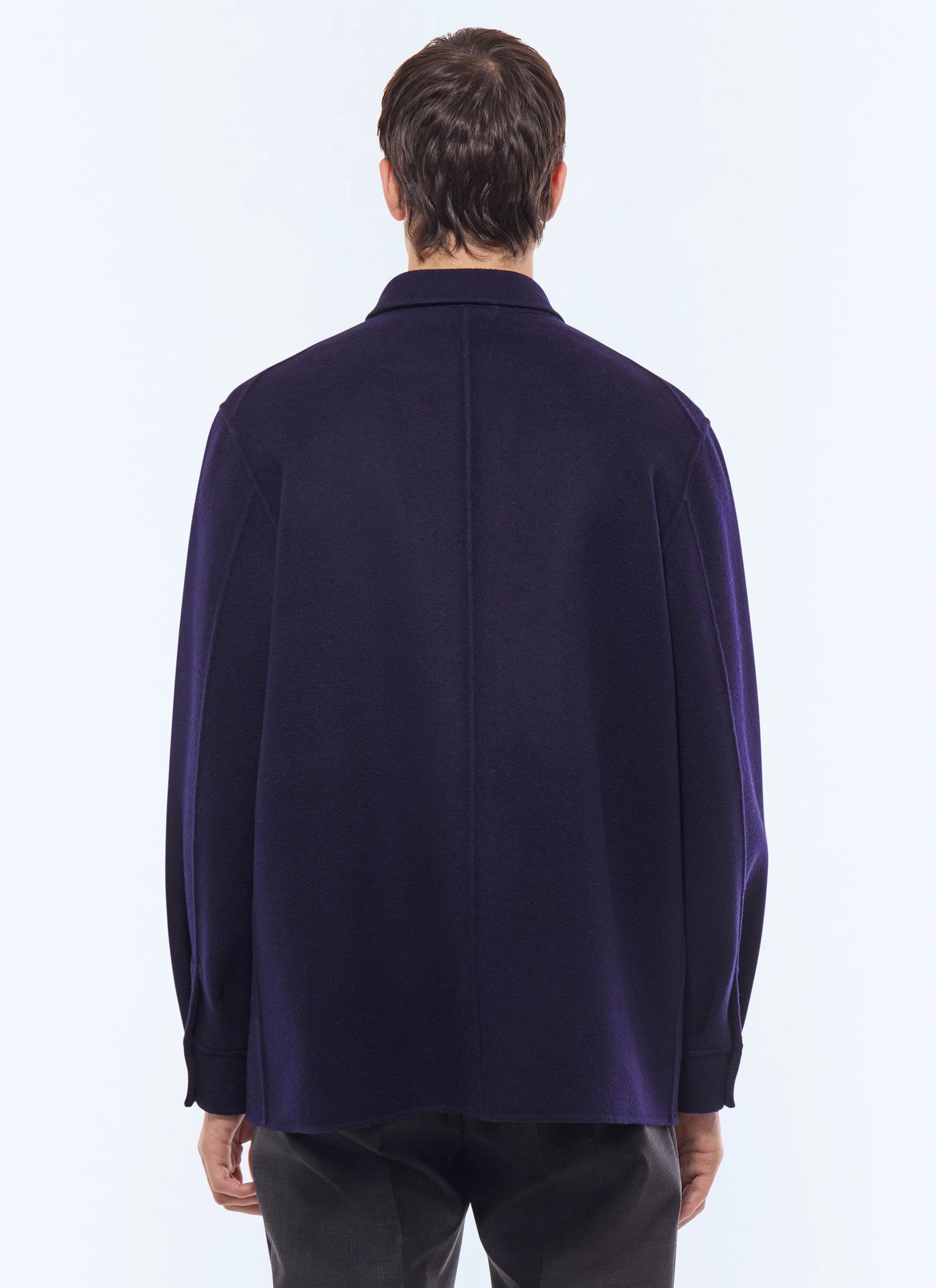 Manteau homme laine Fursac - M3FADA-JM13-D030