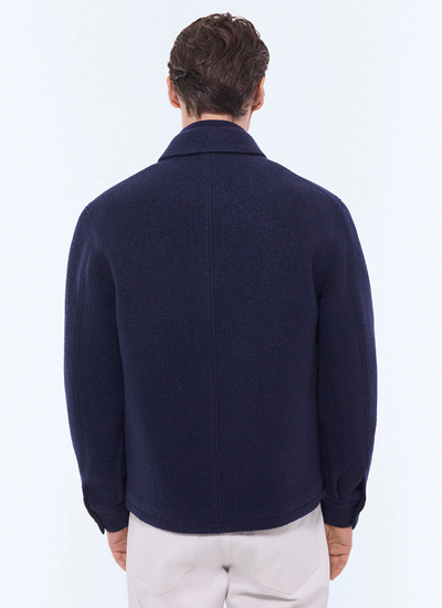 Manteau homme laine duffle feutrée Fursac - M3GOLE-GM04-D030