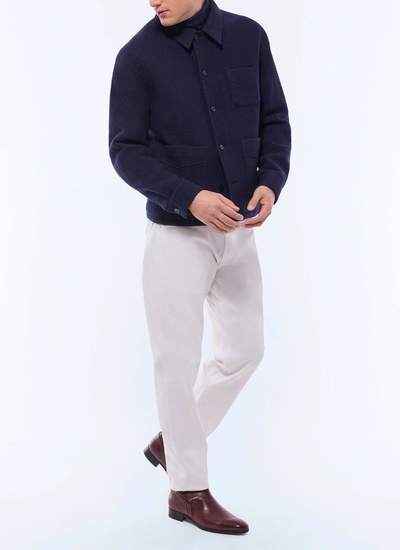 Manteau bleu marine homme Fursac - M3GOLE-GM04-D030