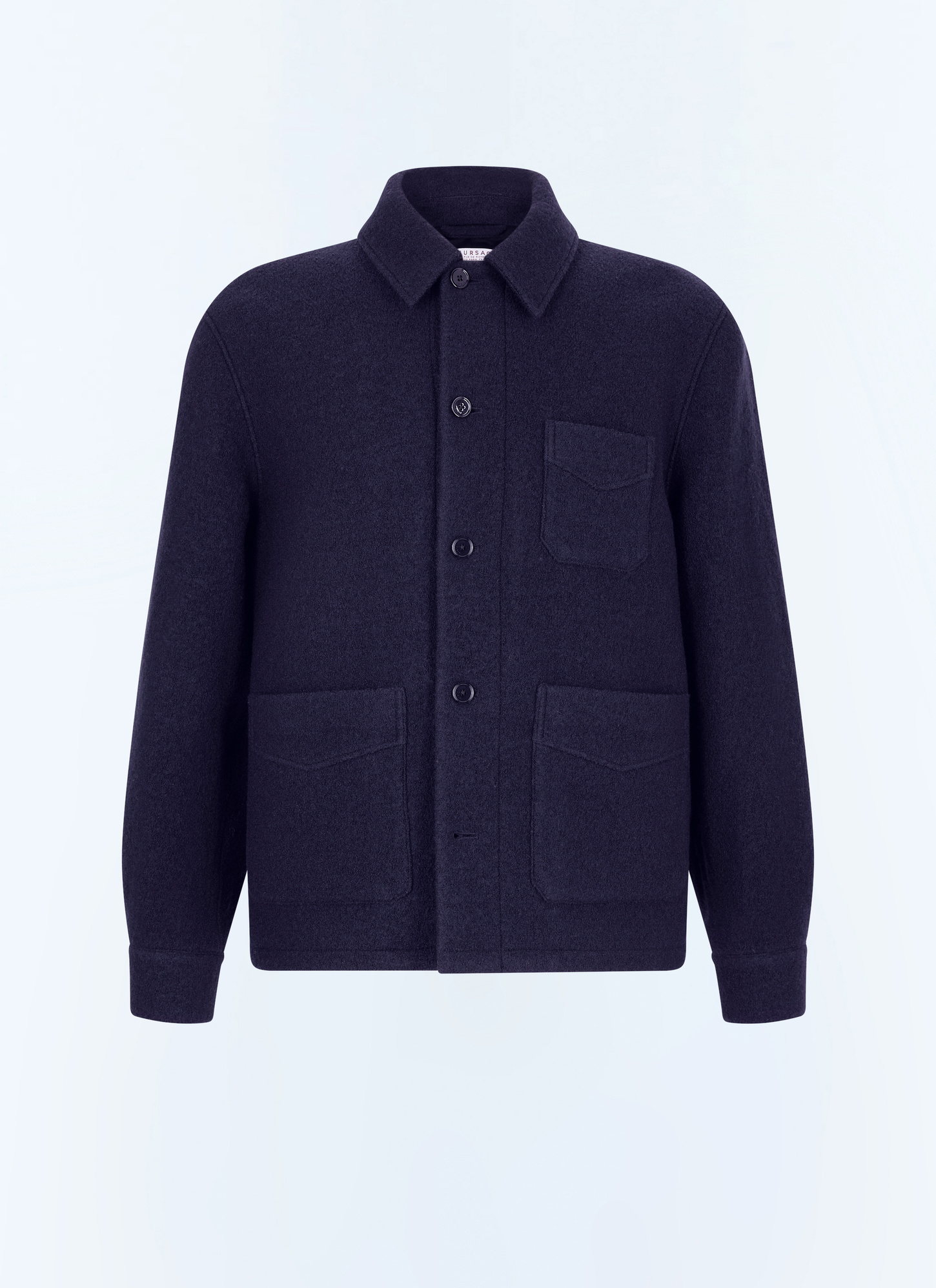 Manteau laine duffle feutrée homme Fursac - M3GOLE-GM04-D030