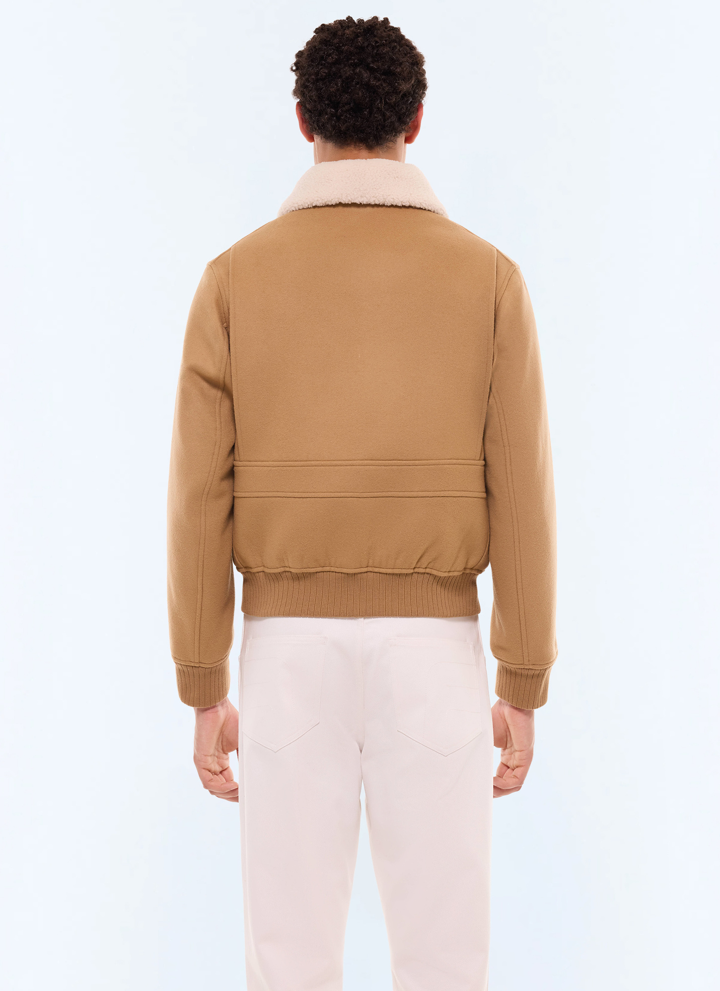 Manteau homme drap de laine mélangée Fursac - M3GOTI-AM28-A006