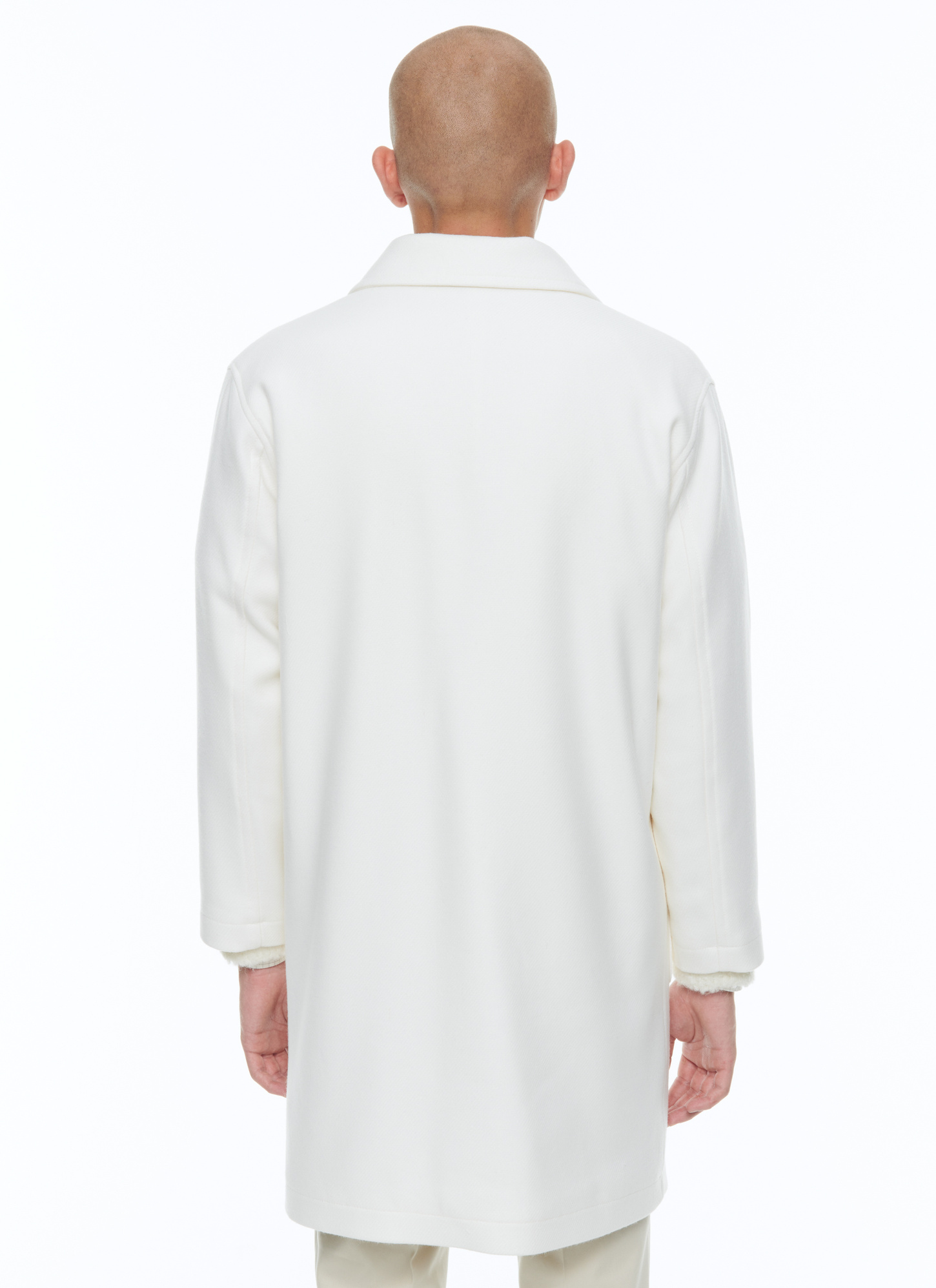 Manteau homme drap de laine mélangée Fursac - M3ALTO-AM28-A002