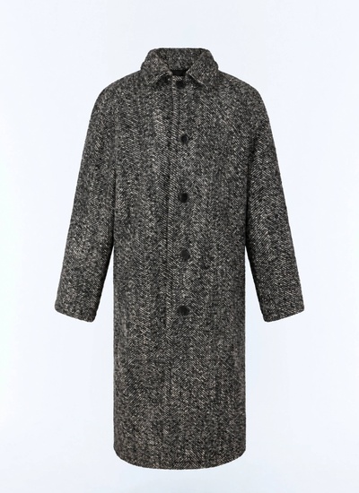 Manteau long homme tissu principal: 52% laine vierge, 17% polyester, 16% polyacrylique, 15% lainedoublure: 100% viscose Fursac - M3LOVE-LM03-B022