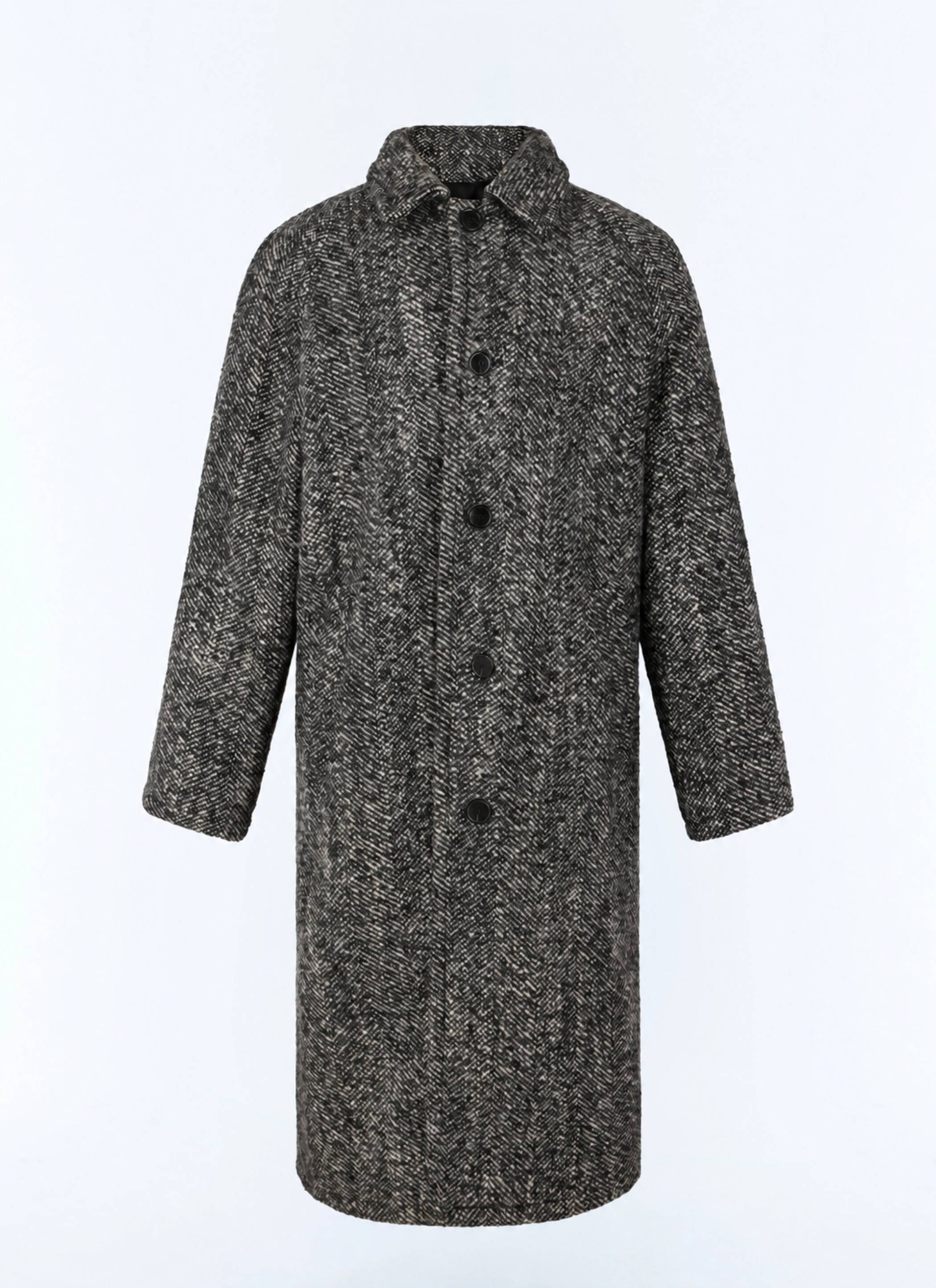Manteau long homme tissu principal: 52% laine vierge, 17% polyester, 16% polyacrylique, 15% lainedoublure: 100% viscose Fursac - M3LOVE-LM03-B022