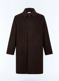 Manteau long double face en laine - M3LOSI-JM13-G019