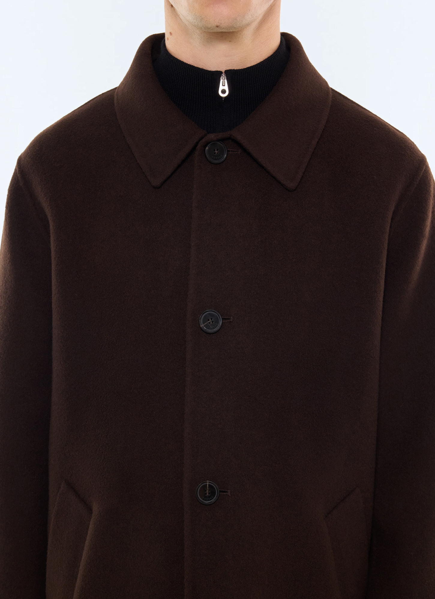 Manteau long homme Fursac - M3LOSI-JM13-G019