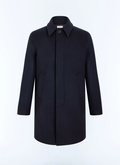 Manteau en drap de laine et cachemire - M3LMAC-LM31-D030