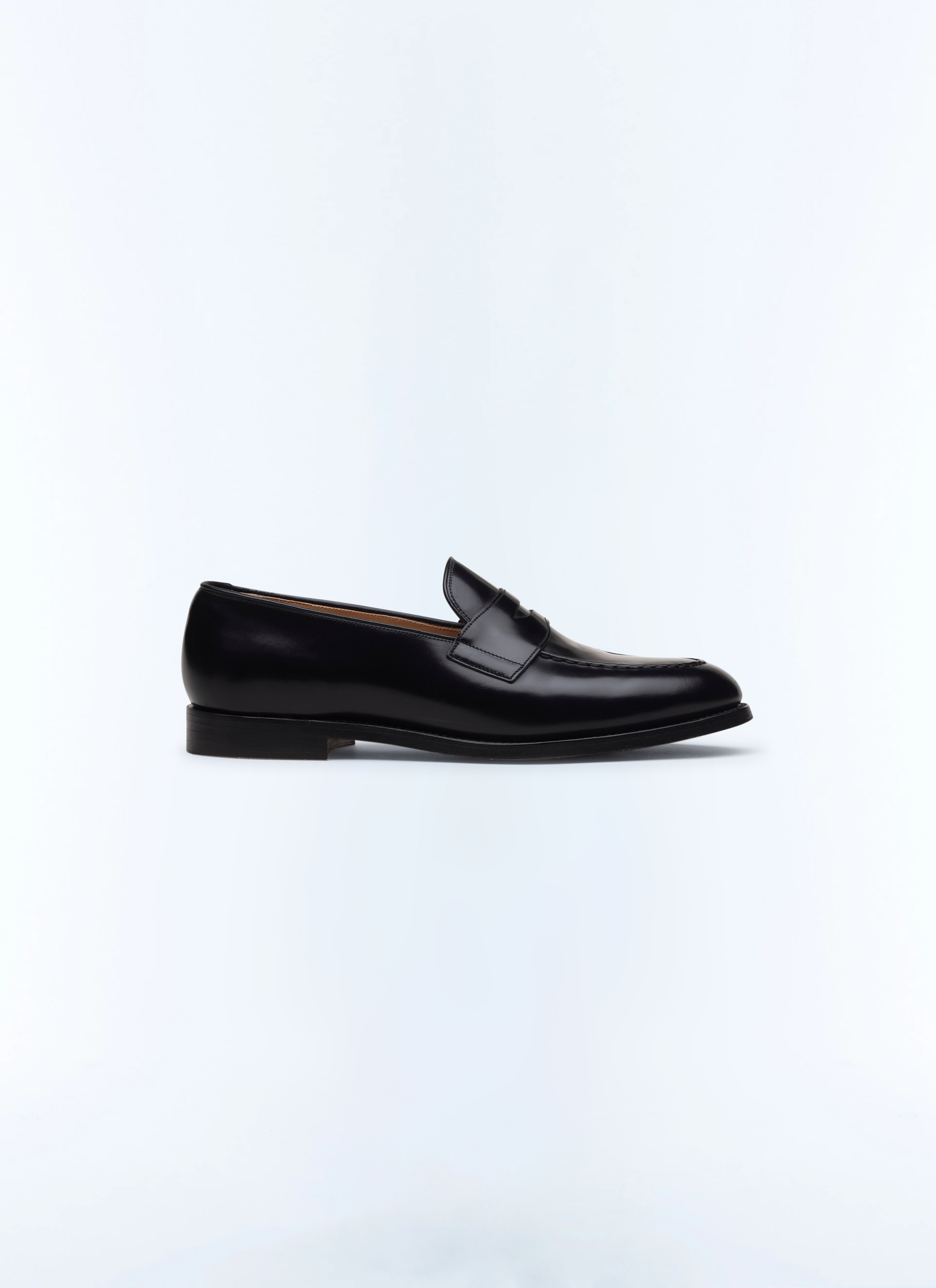 FURSAC - Mocassins en cuir noir - Homme - Taille 43 - Noir - Collection Cérémonie - Mariage