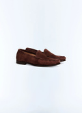 Mocassins en cuir de vachette - LMOCET-JL07-G018