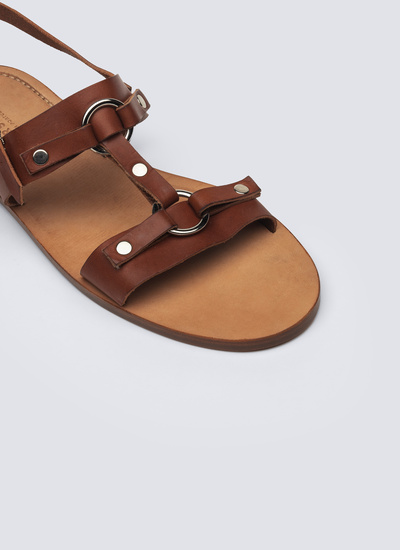 Men's brown mules Fursac - LSANDA-BL03-18