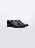 Black leather Oxford captoe - LRICHE-EC01-20