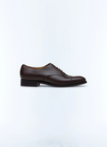 Brown leather Oxford captoe - LRICHE-EC01-18