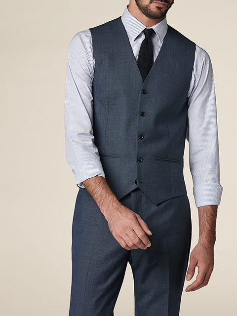 Chemise homme bleu Fursac