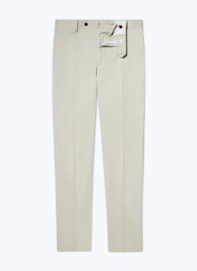 Pantalon chino blanc homme coton et élasthanne Fursac - P3VKIA-VP14-03