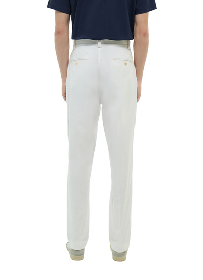 Pantalon chino blanc homme serge de coton Fursac - P3ECKO-FP03-A001