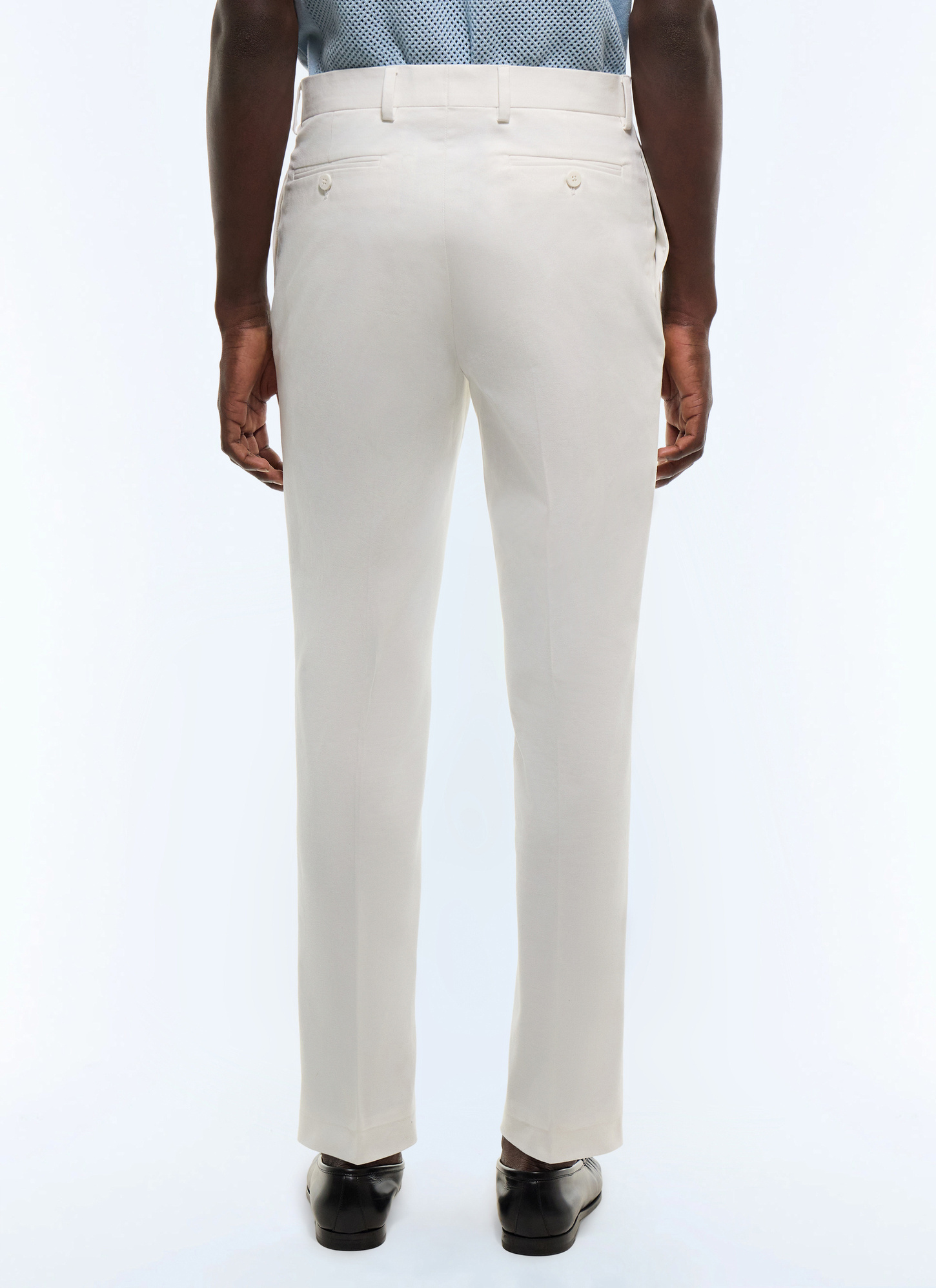 Pantalon chino blanc homme Fursac - P3JKIA-AP04-A001
