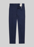 Pantalon chino en gabardine de coton bleu - 22EP3VKIA-VP14/33