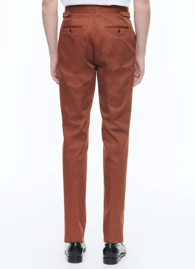 Pantalon chino camel homme Fursac - P3DROP-VP14-G005