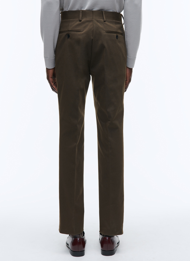 Pantalon chino marron homme Fursac - 22HP3VKIA-AP04/19