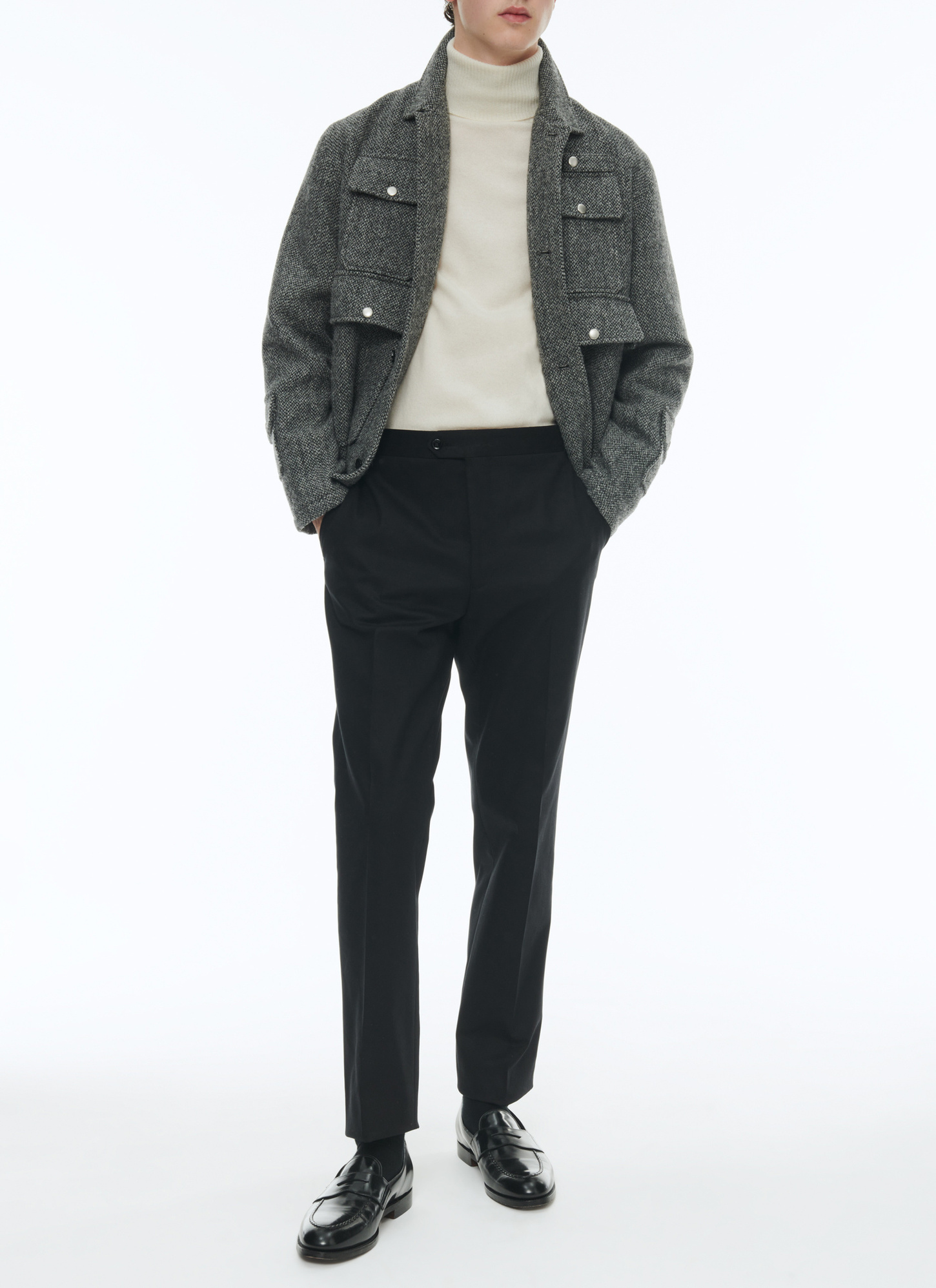 Pantalon chino homme gabardine de coton Fursac - P3BXIN-AP04-B020