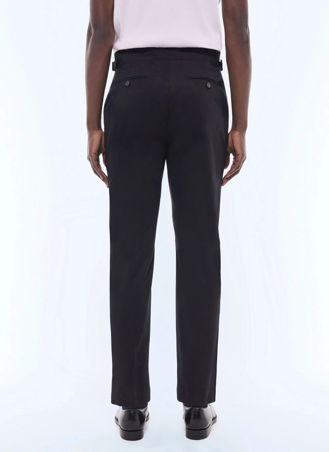 Pantalon chino noir homme Fursac - P3FROP-FP03-B020